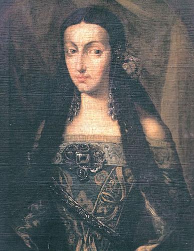 Portrait of Marie Louise of Orleans, unknow artist
